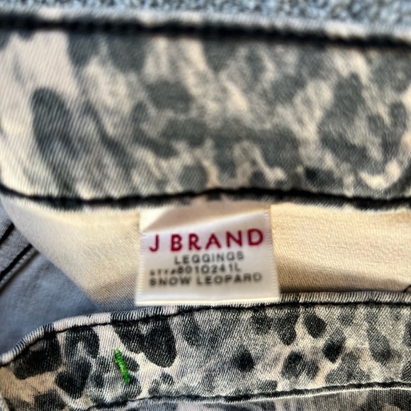 J Brand Snow Leopard Leggings Sz. 29 - Picture 5 of 7